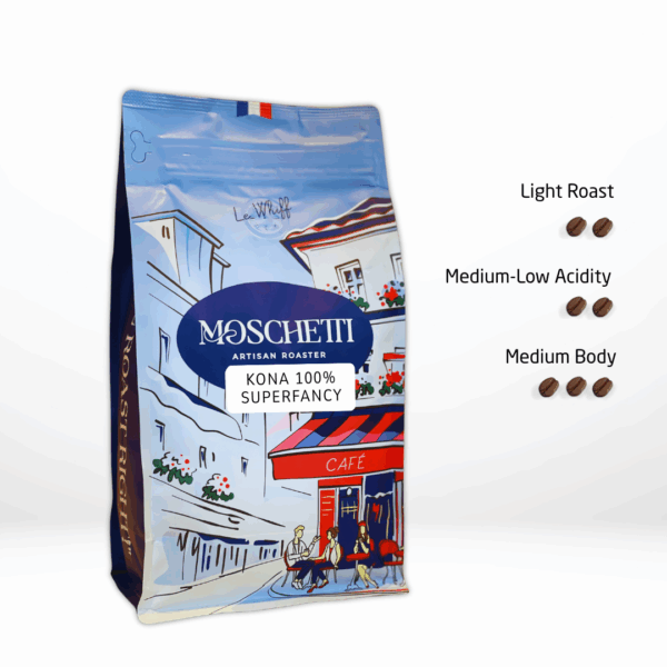 Moschetti Coffee Bag - Kona 100% Superfancy