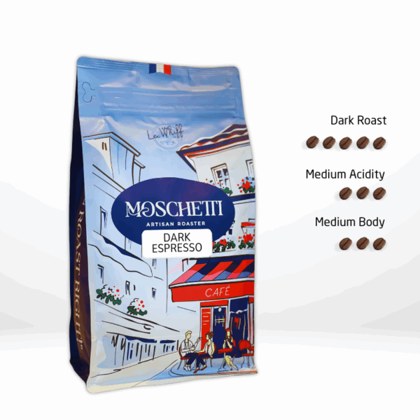 Moschetti Coffee Bag-dark espresso