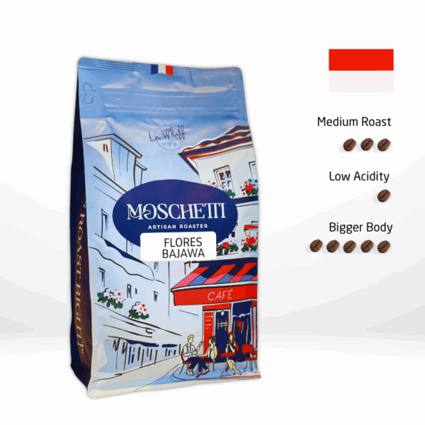 Moschetti Coffee Bag.Flores Bajawa